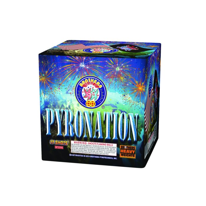 Pyronation l 500 Gram Cakes l Brothers- Fireworks City