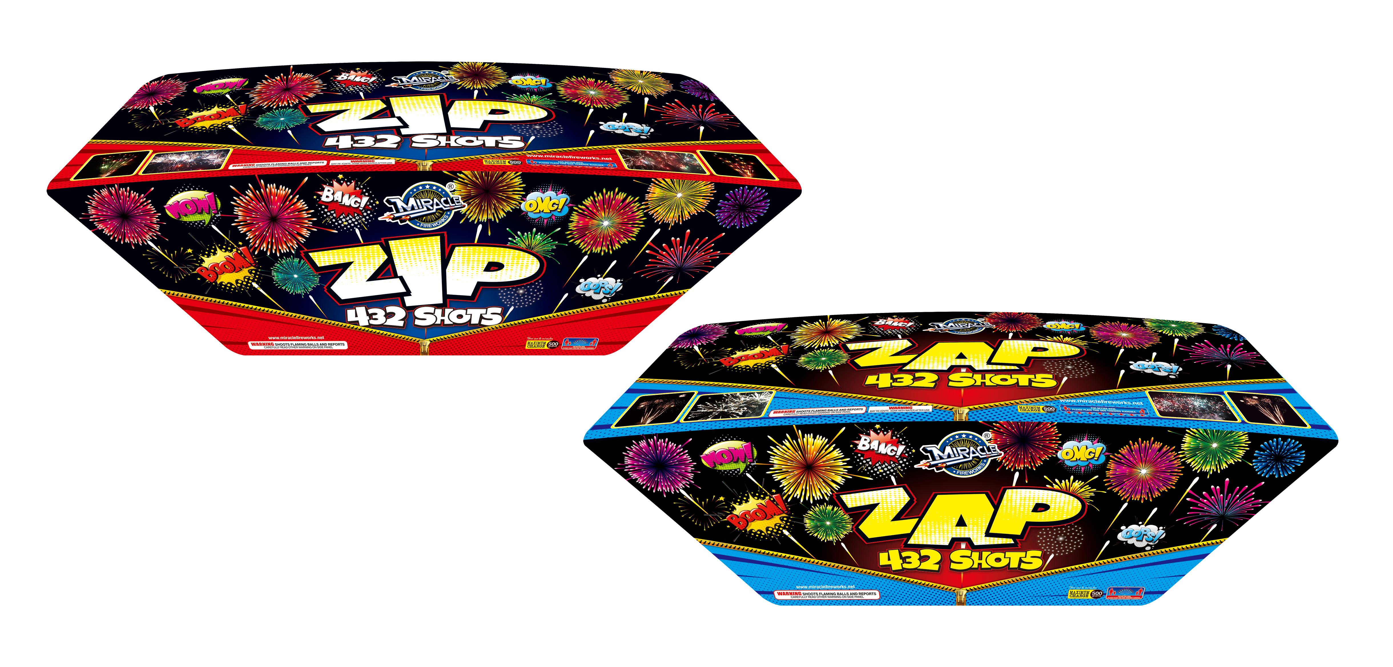 500 Gram Cakes l Zip and Zap - Fireworks City